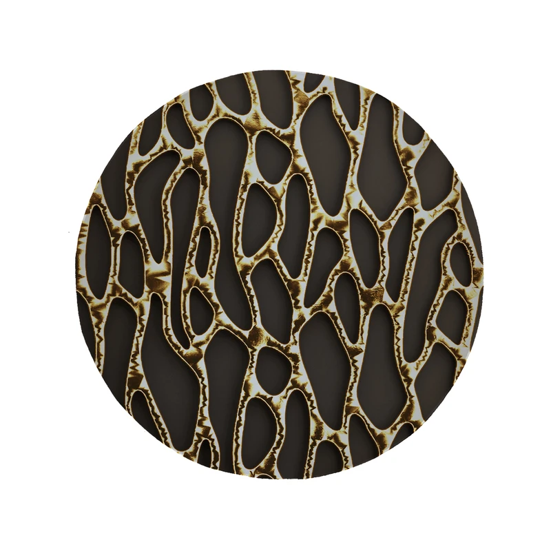 پادری مدل دایره طرح کلاسیک کد 8871 سایز 90 × 90 سانتی متر 