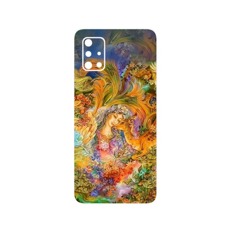 برچسب پوششی ماهوت مدل Persian miniature 3 مناسب برای گوشی موبایل سامسونگ Galaxy A71