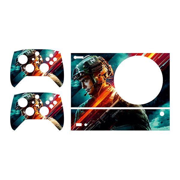 برچسب Xbox series s توییجین وموییجین مدل Battlefield 01 مجموعه 4 عددی