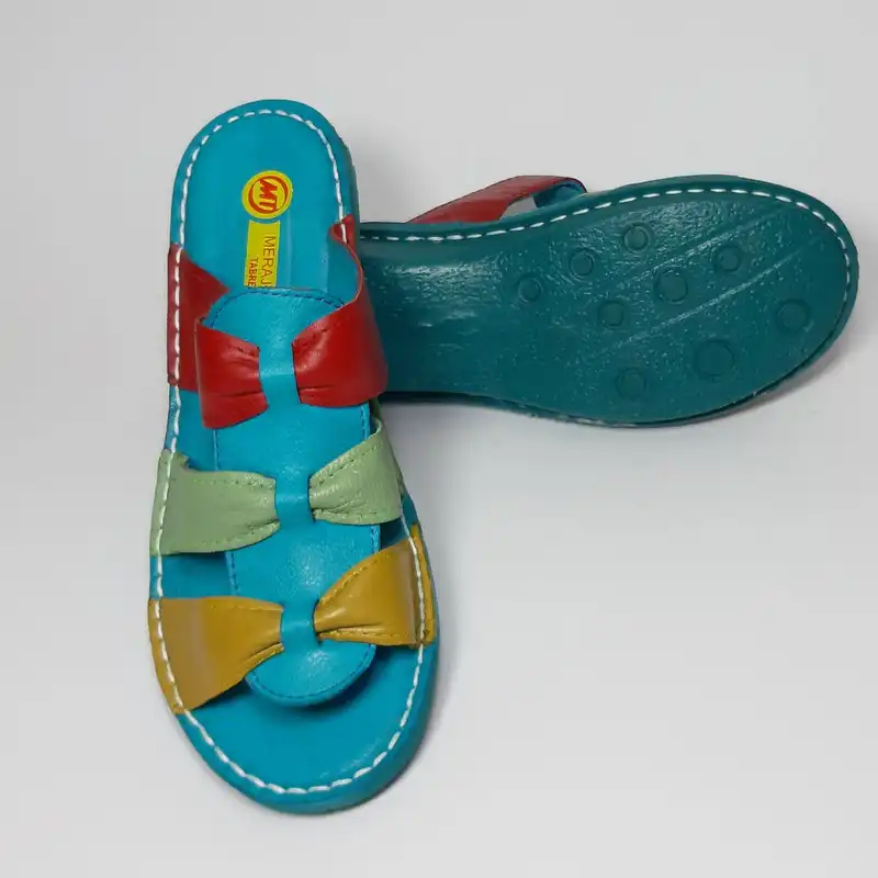 دمپایی زنانه معراج طب تبریز مدل طبی سه بند کد 211