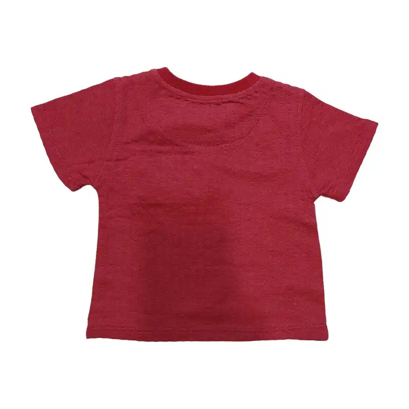 تی شرت آستین کوتاه نوزادی  مدل برگ کد ASH714