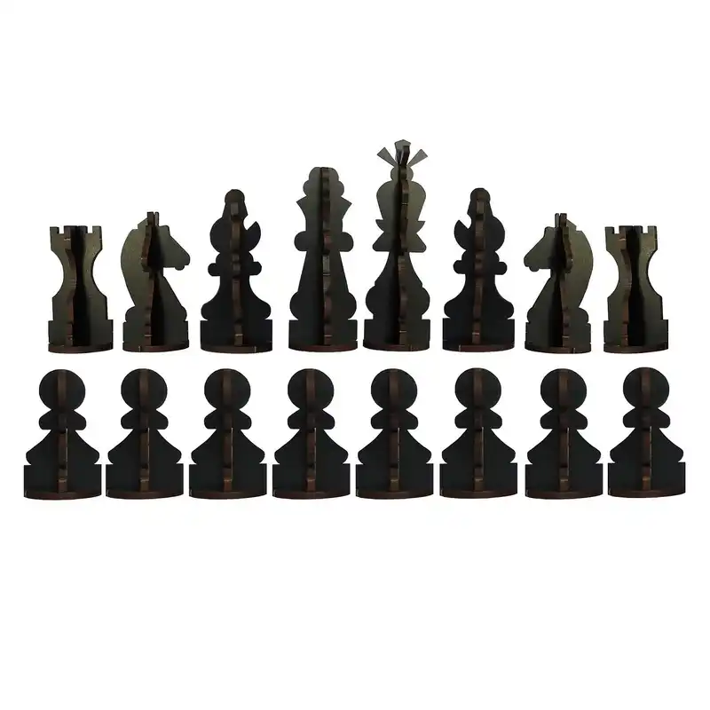 مهره شطرنج کد 16x2 مجموعه 32 عددی