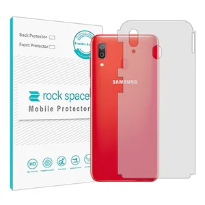 Rock space HyGEL model transparent phone back protector suitable for Samsung Galaxy A30 mobile phone