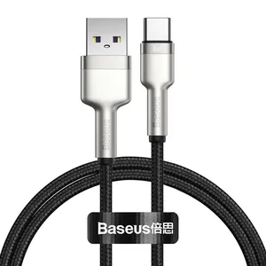 کابل تبدیل USB به USB-C بیسوس مدل HIGH CURRENT 66W طول 1 متر