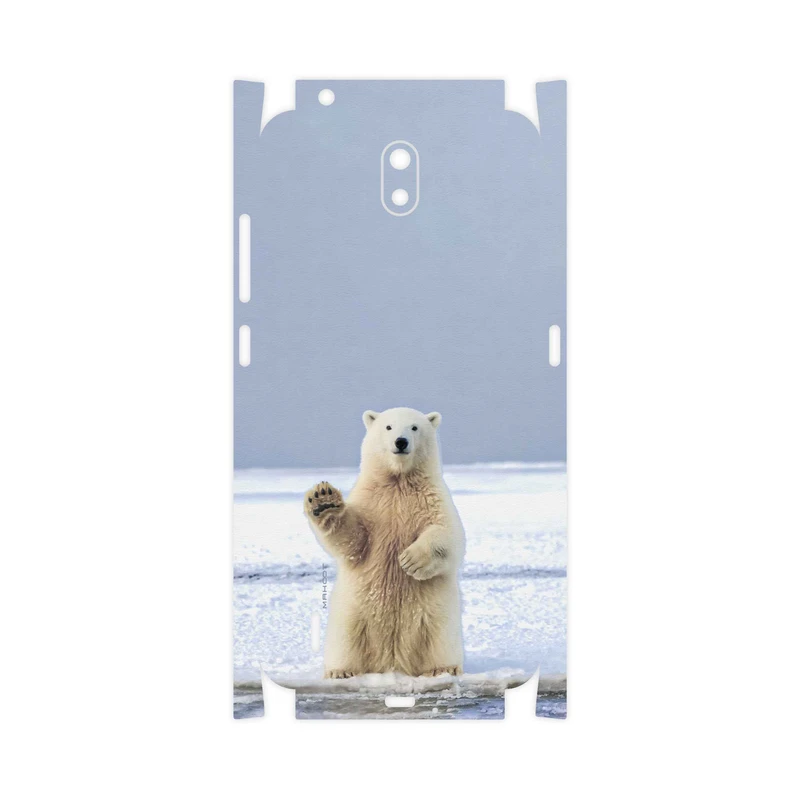 برچسب پوششی ماهوت مدل Polar-bear-FullSkin مناسب برای گوشی موبایل نوکیا C1