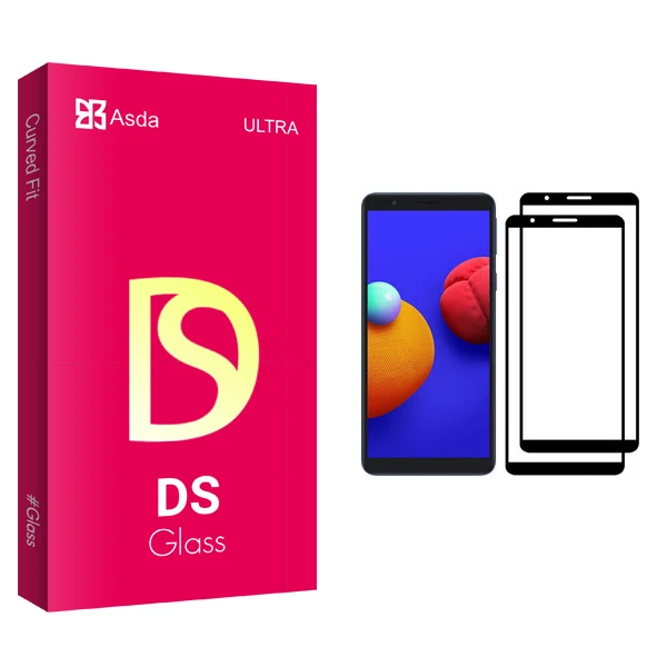 محافظ صفحه نمایش آسدا مدل DS glass مناسب برای گوشی موبایل سامسونگ Galaxy A01 Core بسته دو عددی