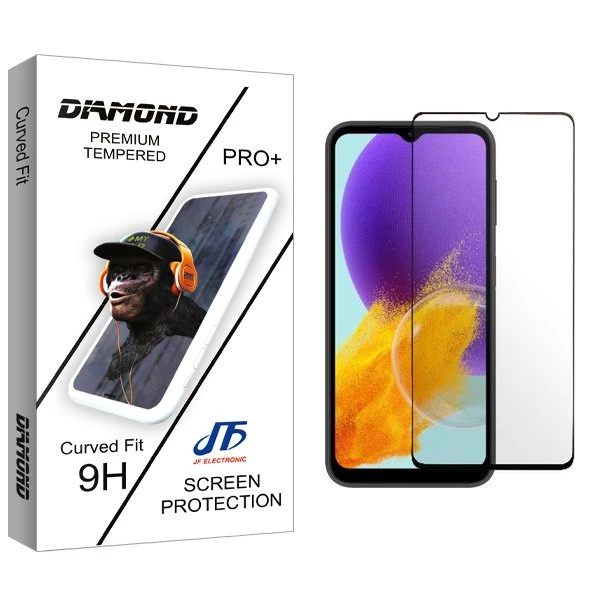 محافظ صفحه نمایش شیشه ای جی اف مدل Diamond مناسب برای گوشی موبایل سامسونگ Galaxy Jump 3