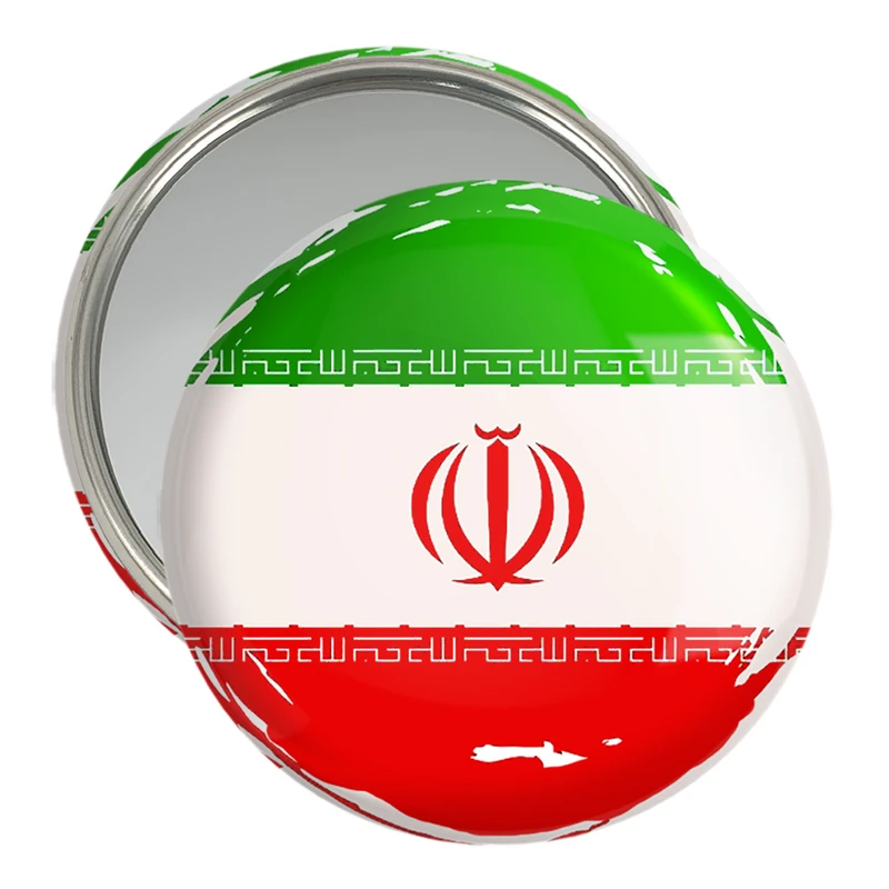 آینه جیبی خندالو مدل پرچم ایران کد 23938