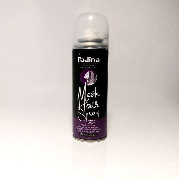 اسپری رنگ مو پادینا مدل 01 حجم 150 میلی لیتر رنگ شرابی