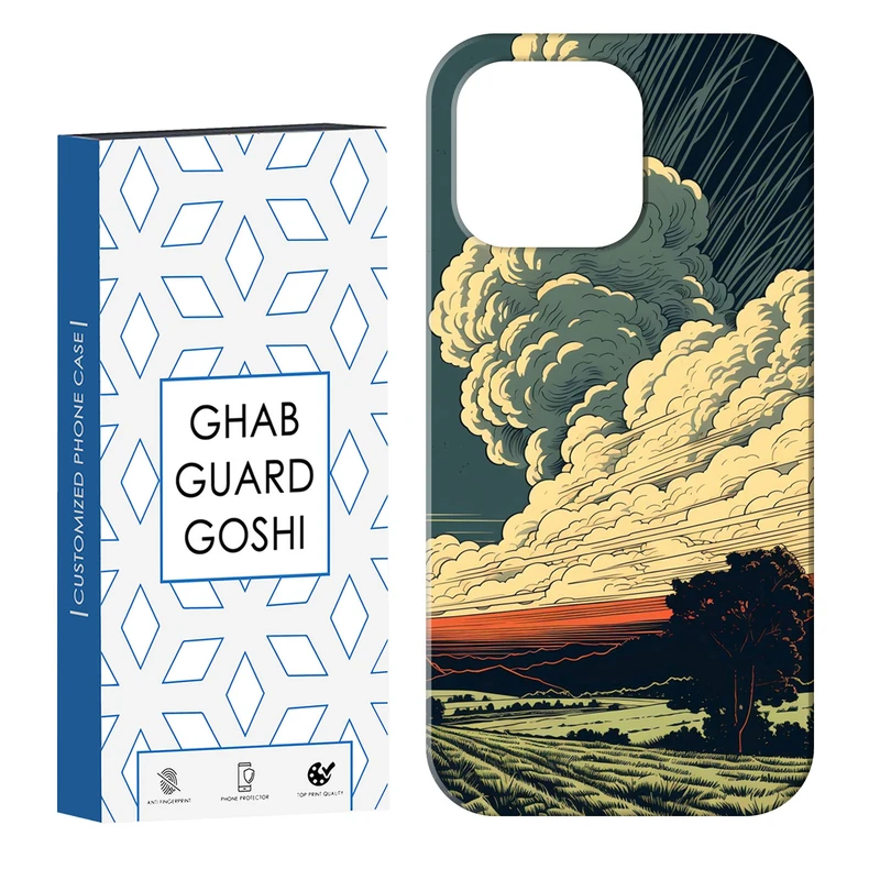 کاور قاب گارد گوشی طرح منظره کد Dimo-163 مناسب برای گوشی موبایل اپل  IPHONE 13 PRO   