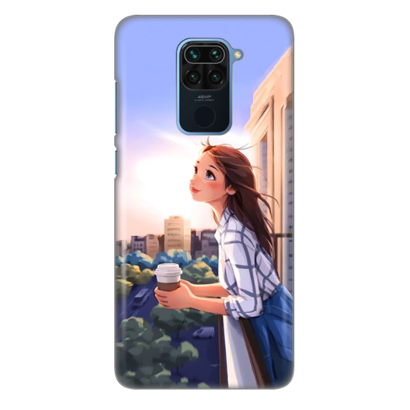 کاور طرح دختر فانتزی کد DIMO-055 مناسب برای گوشی موبایل شیائومی redmi note 9 / redmi 10x 4g