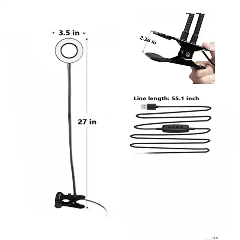 چراغ مطالعه کیو وای اچ مدل smd-3