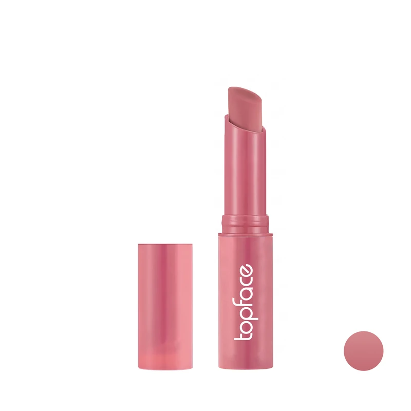 بالم لب رنگی و آبرسان تاپ فیس مدل Glow Kissed شماره 003 رنگ گوشتی مایل به رز