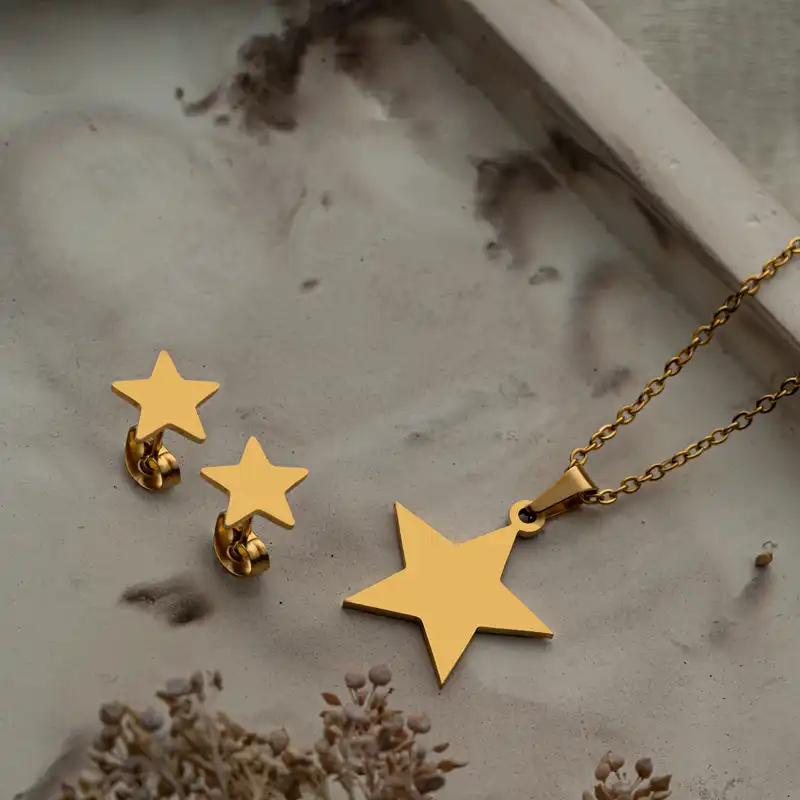 نیم ست زنانه مدل ستاره