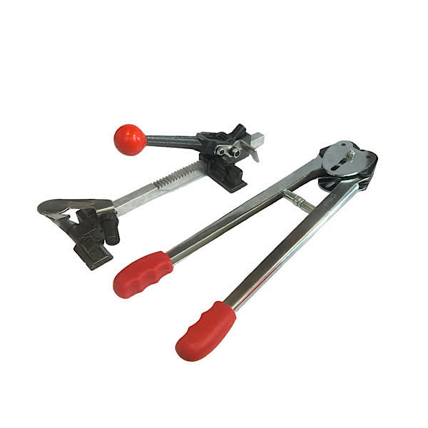 دستگاه تسمه کش لنو مدل M202 به همراه انبر پرچ