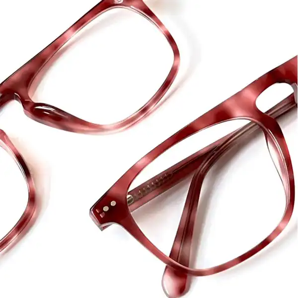 فریم عینک طبی زنانه مدل CB5219 Acetate Deep Mauve Pattern