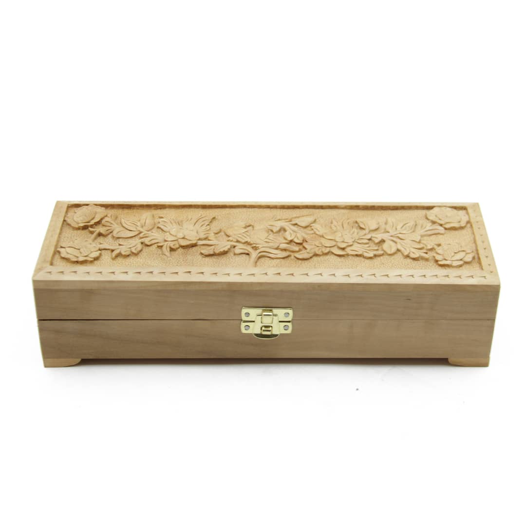 جعبه مضراب سنتور  رومیزی مدل منبت