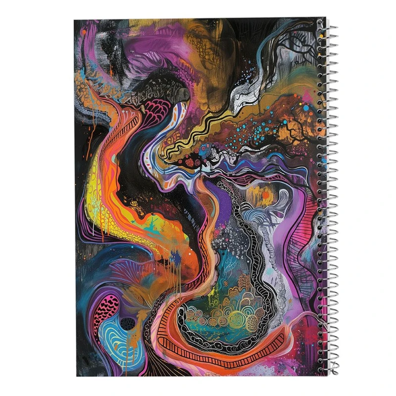 دفتر لیست خرید 50 برگ مدوپد مدل اشکال فانتزی کد DF16101