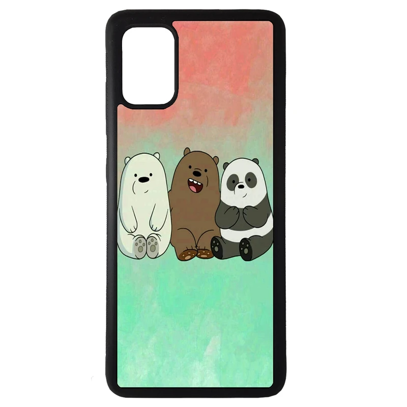 کاور طرح خرس ها کد 1146 مناسب برای گوشی موبایل سامسونگ galaxy a02s