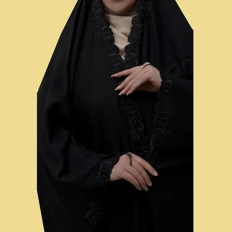 چادر عبایی مدل نسترن