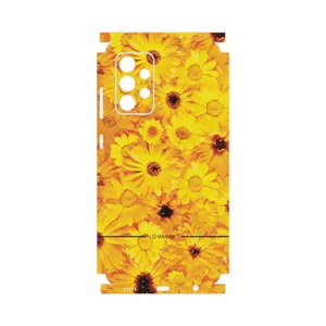 MAHOOT Yellow-Flower-FullSkin Cover Sticker for Samsung Galaxy A52s 5G