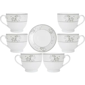 سرویس چای خوری 12 پارچه 6 نفره مدل ELS کد CPT-216