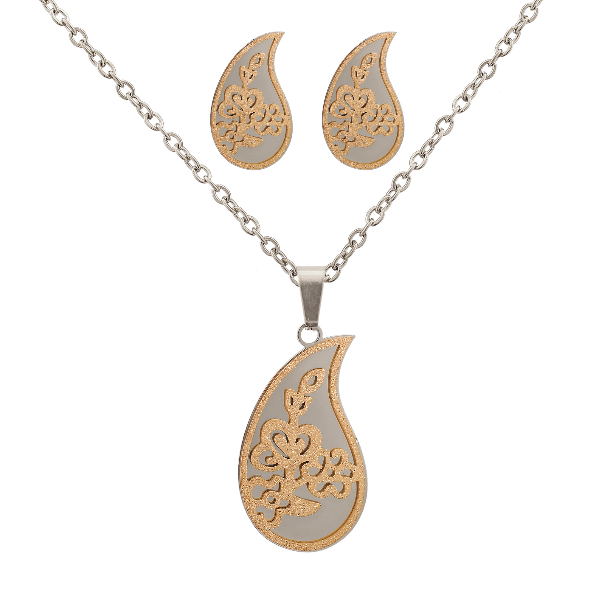 نیم ست زنانه طرح گل کد 808