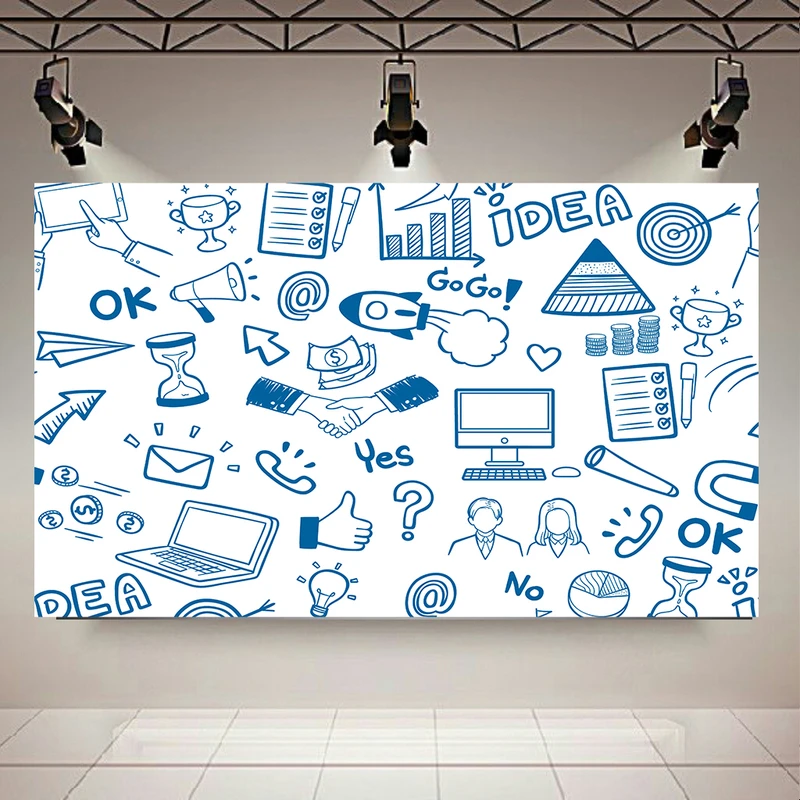  پوستر طرح مخمل دودل مدل بیزینس و نو آوری کد AR303909