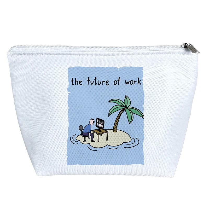 کیف لوازم آرایش دخترانه خندالو مدل جزیره کد 6920