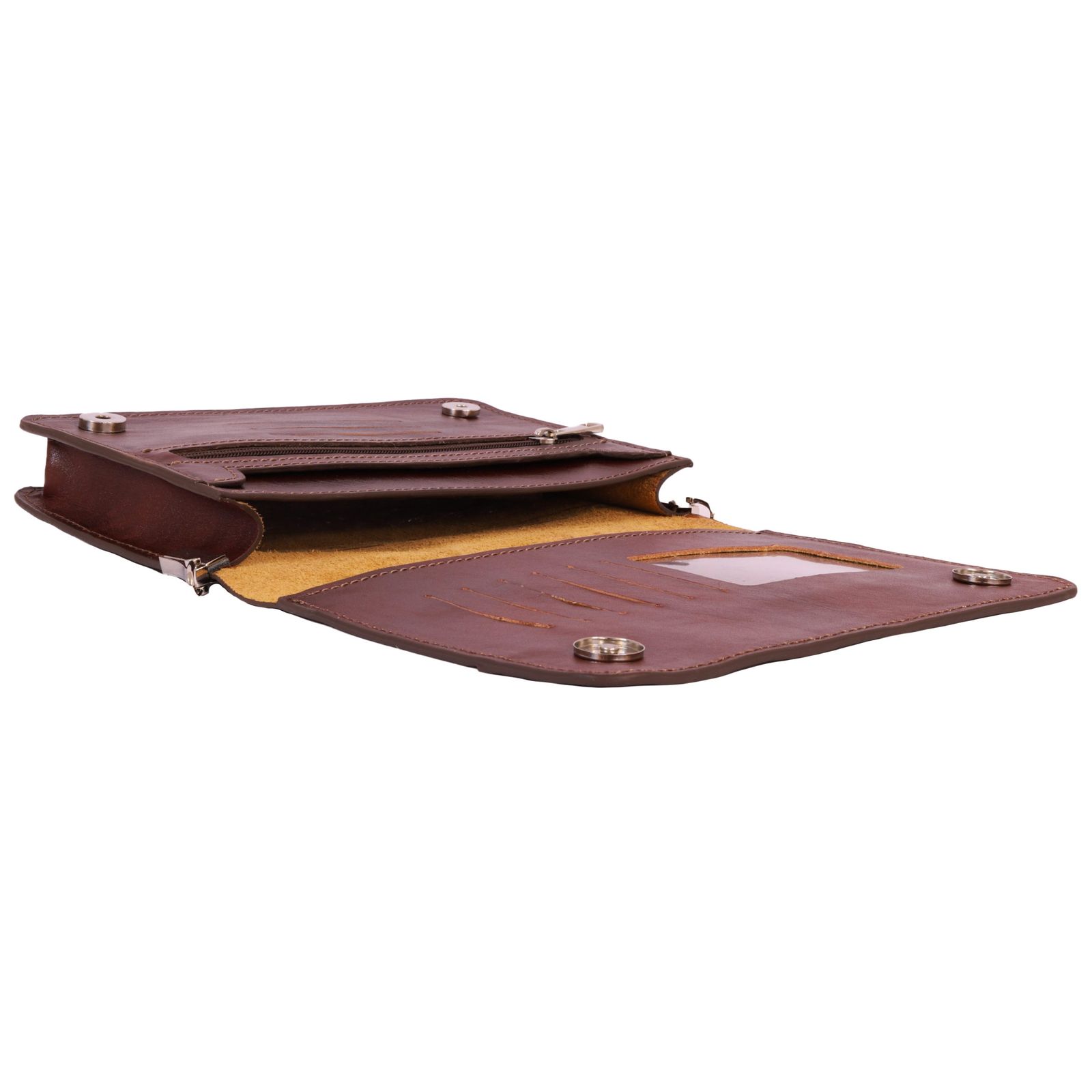 کیف دوشی زنانه چرم اشرافی مدل موژان -  - 5