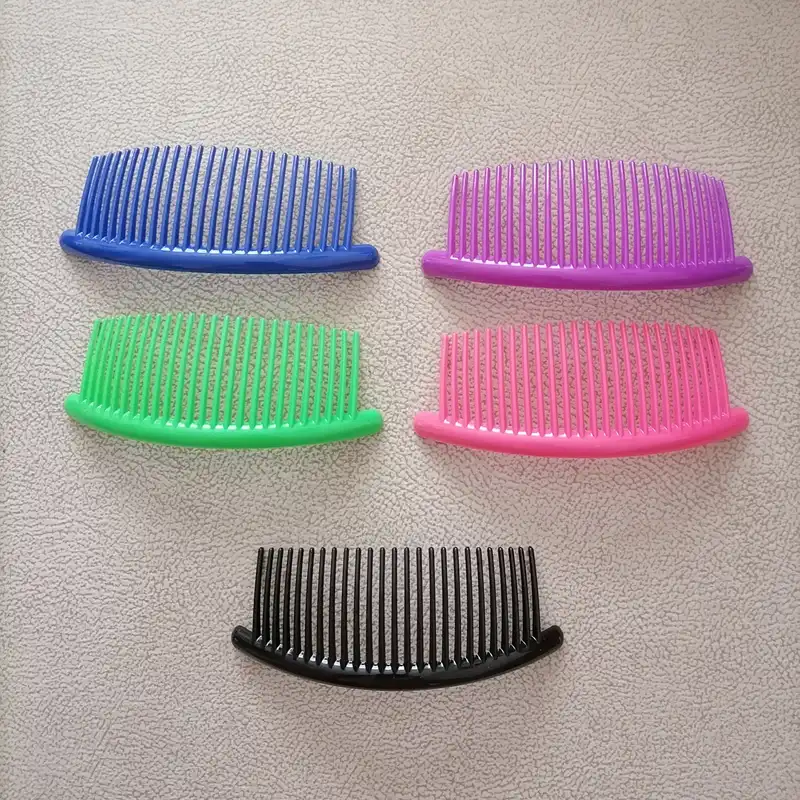 شانه مو زنانه مدل نشکن مجموعه 5 عددی