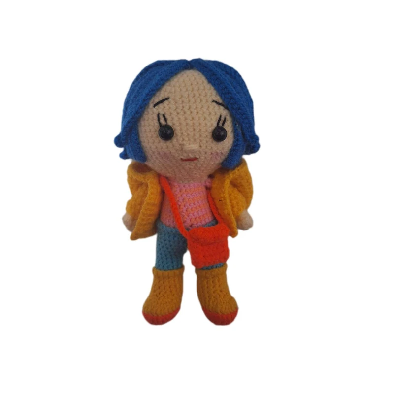 عروسک بافتنی طرح کورالین