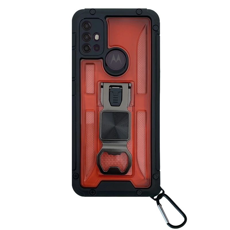 کاور فشن مدل Anti Shock مناسب برای گوشی موبایل موتورولا Moto G30/G20/G10به همراه قلاب آویز