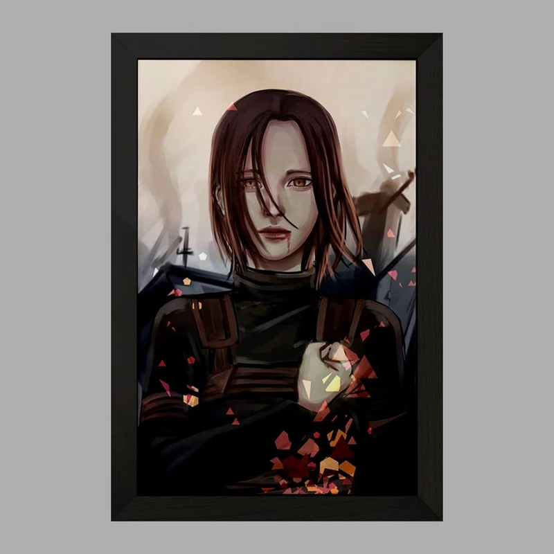تابلو خندالو مدل ساشا انیمه اتک آن تایتان Attack on Titan کد 18536