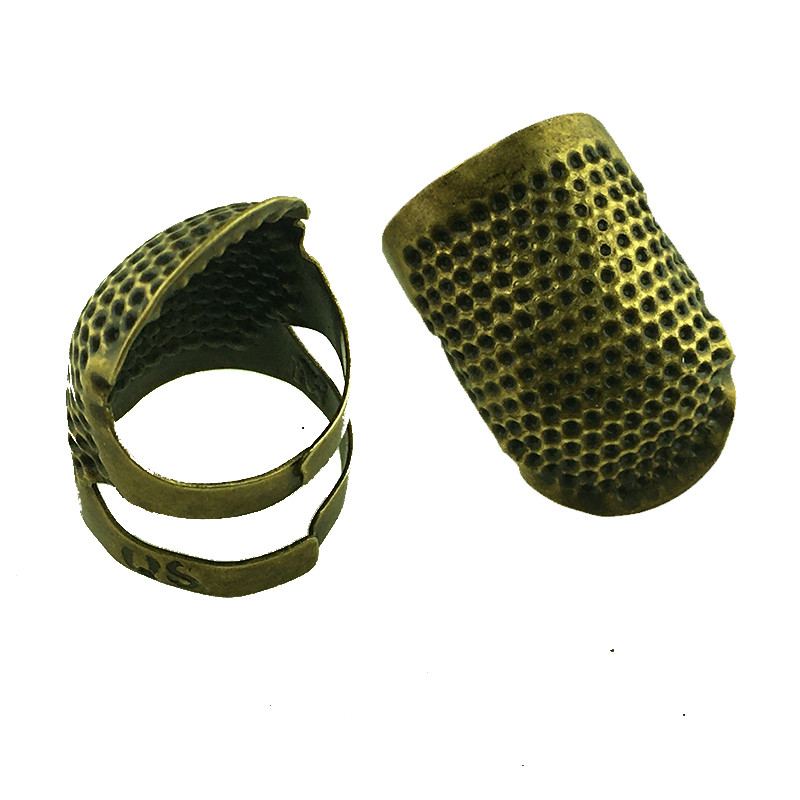 انگشتانه چرم دوزی مدل فلزی کد ESTL01 انگشتانه چرم دوزی مدل فلزی کد ESTL01