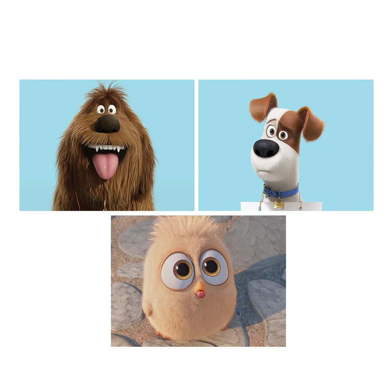 تابلو اتاق کودک کد SET133 مجموعه 3 عددی