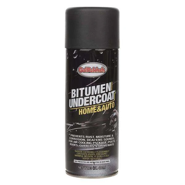 اسپری عایق رطوبتی گل پخش مدل BITUMEN UNDERCOAT کد 2023 حجم 450 میلی لیتر