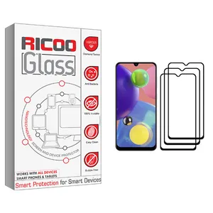 ricoo +HD Screen Protector For Samsung Galaxy A70s Pack Of 3