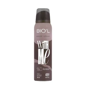اسپری خوشبو کننده بدن مردانه بیول مدل WITH ME حجم 150 میلی لیتر