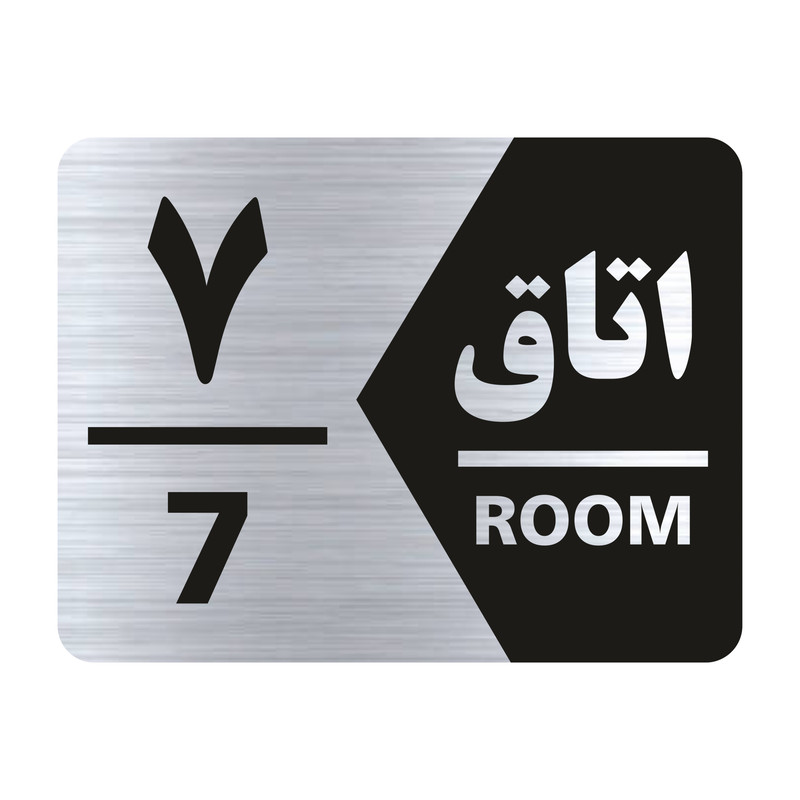 تابلو راهنما طرح اتاق شماره هفت مدل NS407