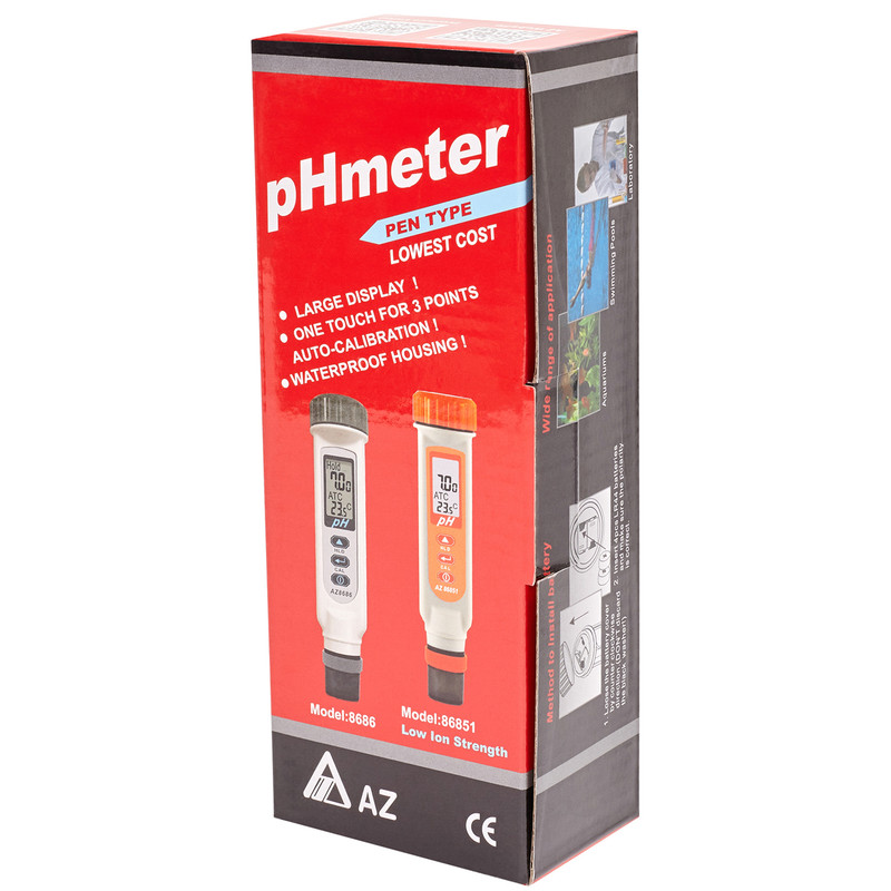 PH متر قلمی ای زد مدل AZ 8685 PH متر قلمی ای زد مدل AZ 8685