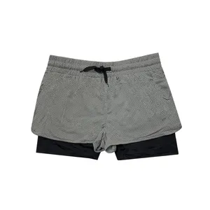 شلوارک ورزشی زنانه مدل کشاله دار کد 19.038