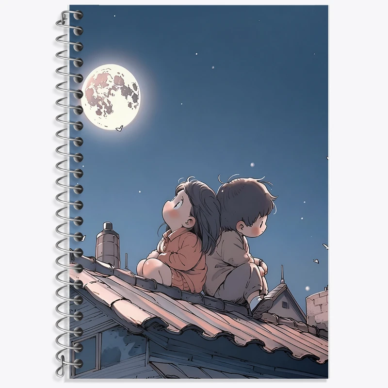 دفتر لغت 50 برگ خندالو طرح کودکانه کیوت کد F7278