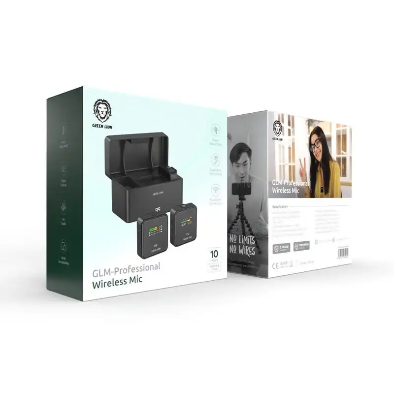 ست میکروفن بی سیم گرین لاین مدل GLM-PROFESSIONAL Wireless Mic