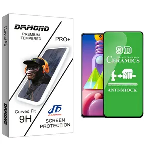 JF Diamond glass Ceramics Screen Protector For Samsung Galaxy M51