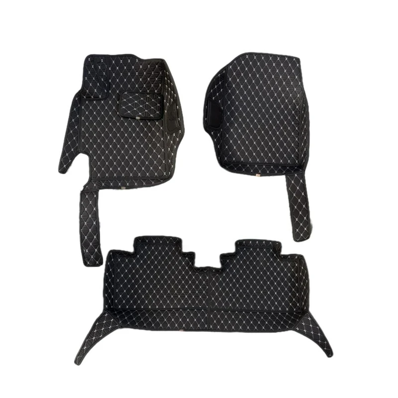 کفپوش خودرو پنج‌بعدی مدل گلدوزی مناسب برای شاهین