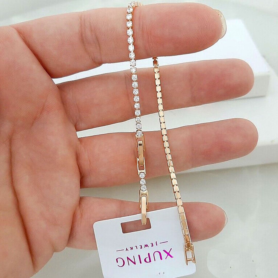 دستبند زنانه ژوپینگ مدل تنیسی کد 016 -  - 8