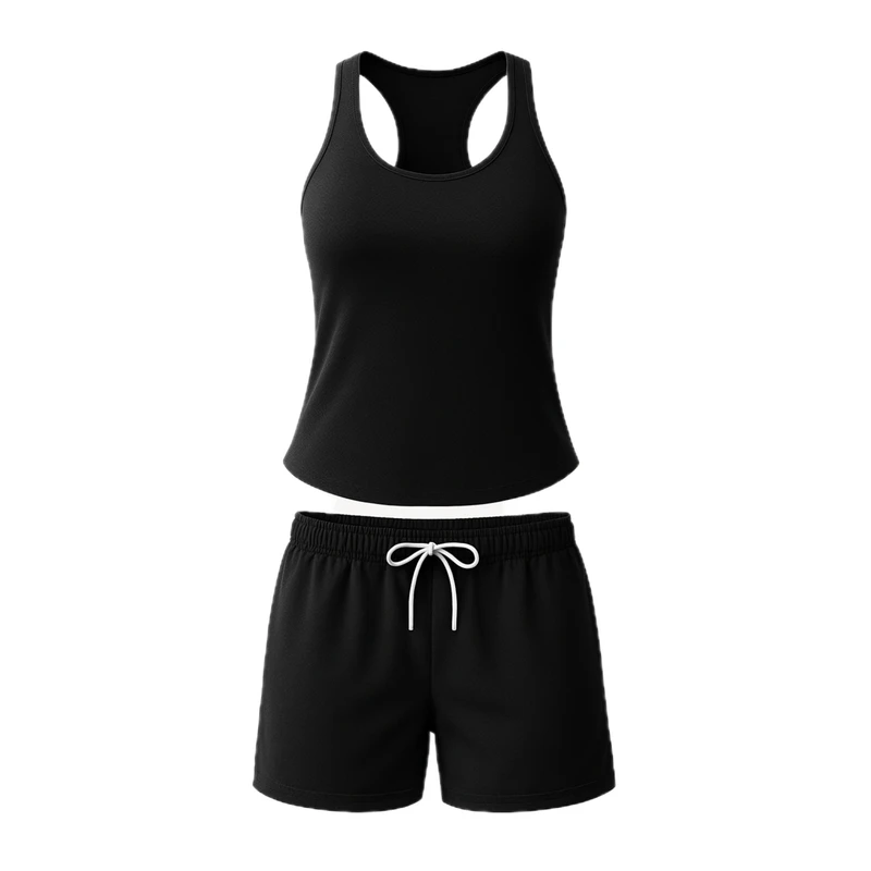 ست تاپ و شلوارک ورزشی مردانه اولسون مدل Tw014