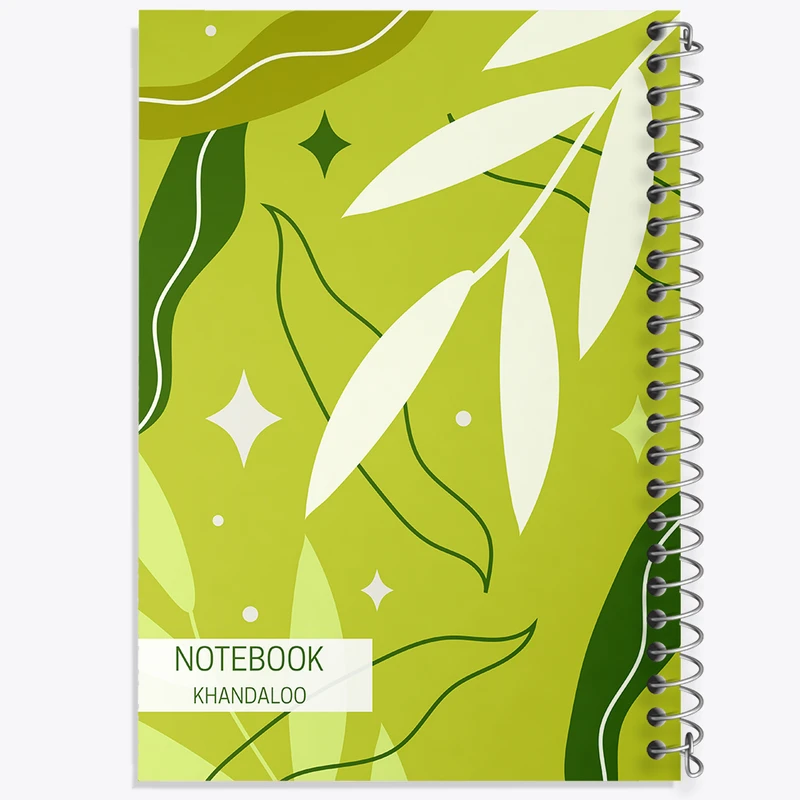 دفتر شطرنجی 50 برگ خندالو مدل مینیمال برگ کد N202