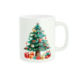 ماگ پادآفرین مدل درخت کریسمس کد PM956